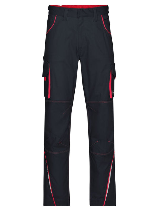 Workwear Pants - Color Herren Hose / Rock – Daiber – Farbe carbon/red – individuell veredelbar