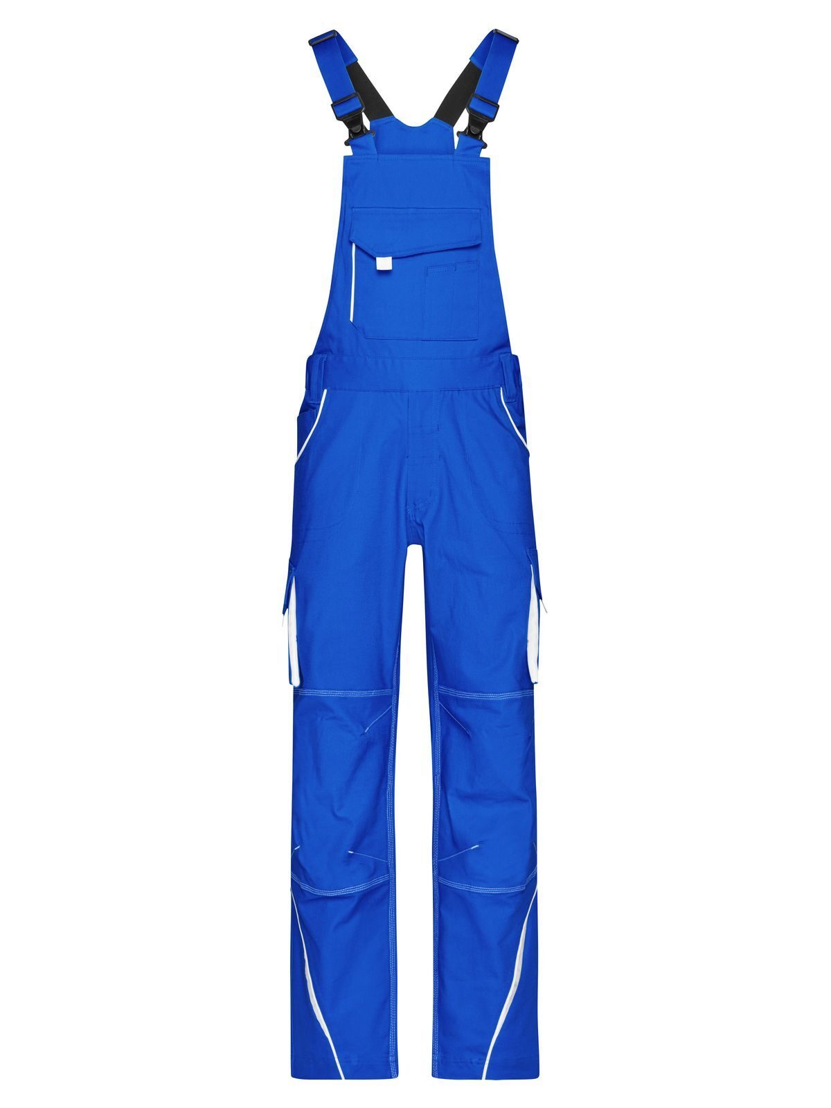 Workwear Pants with Bib - Color Hose / Rock – Daiber – Farbe royal/white – individuell veredelbar