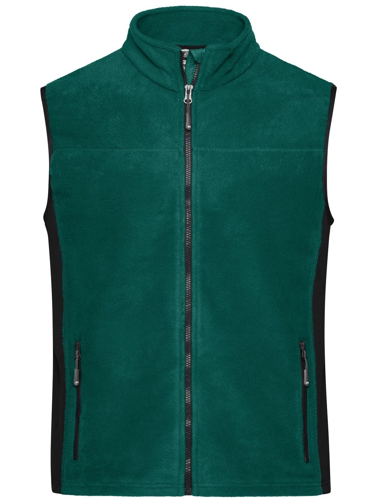 Workwear Fleece Vest - Strong Herren – Daiber – Farbe dark-green/black – individuell veredelbar