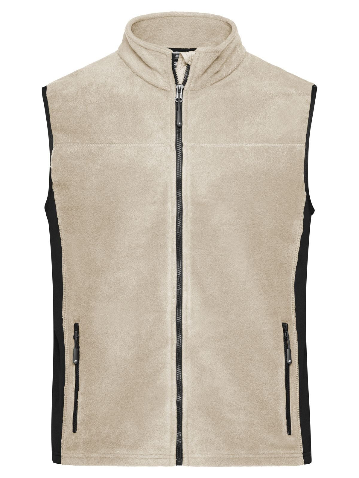 Workwear Fleece Vest - Strong Herren – Daiber – Farbe stone/black – individuell veredelbar