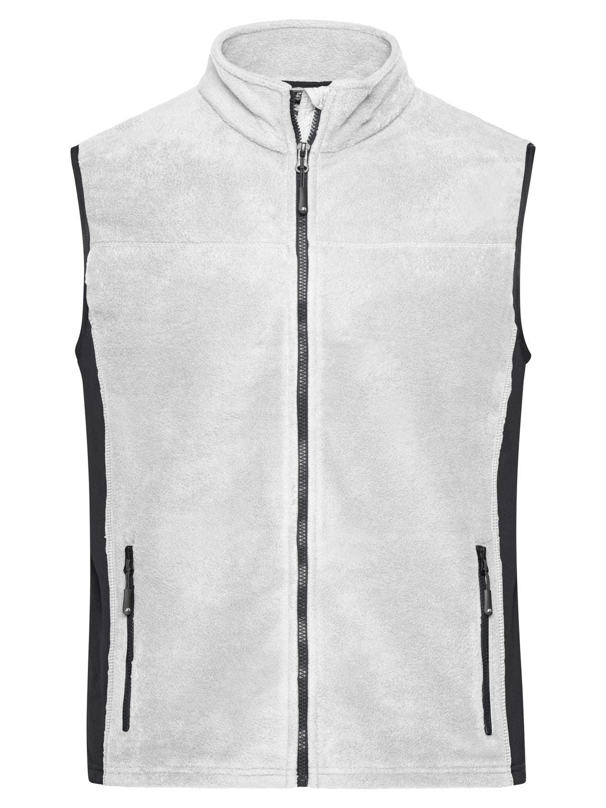 Workwear Fleece Vest - Strong Herren – Daiber – Farbe white/carbon – individuell veredelbar