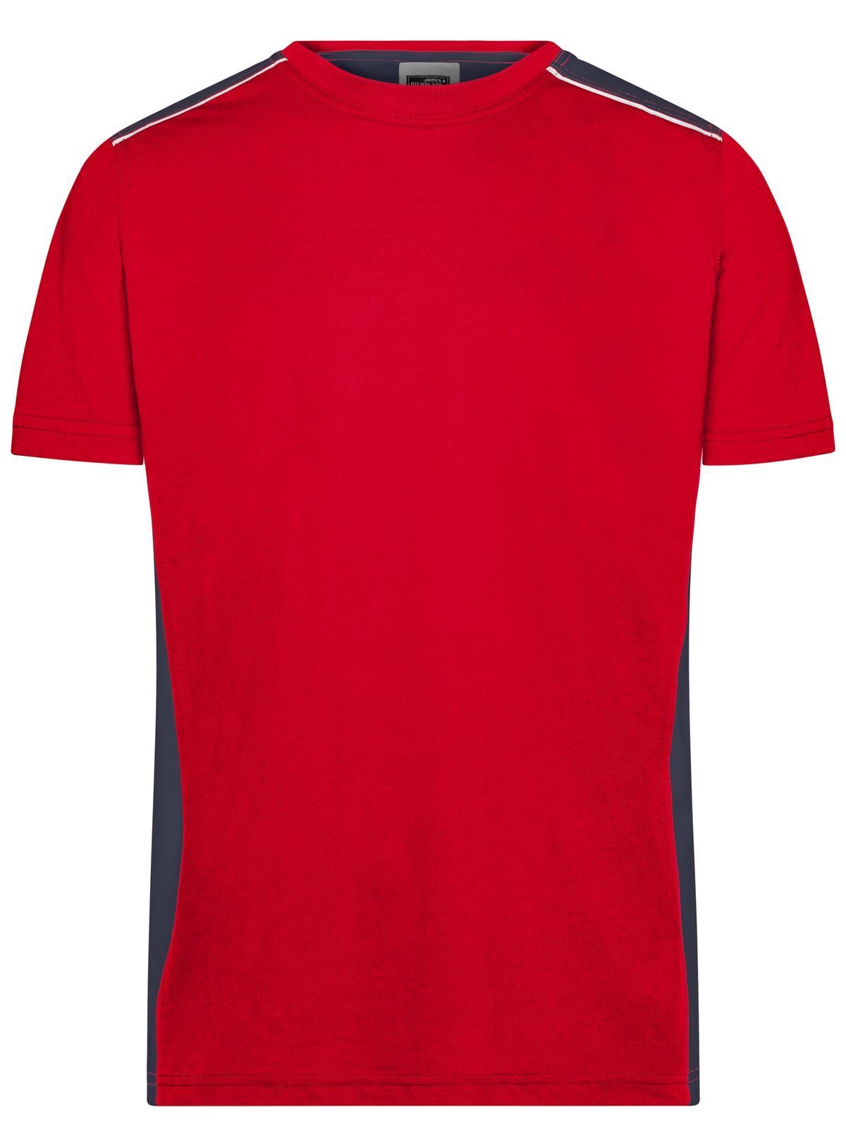 Workwear - Color Herren T-Shirt – Daiber – Farbe red/navy – individuell veredelbar