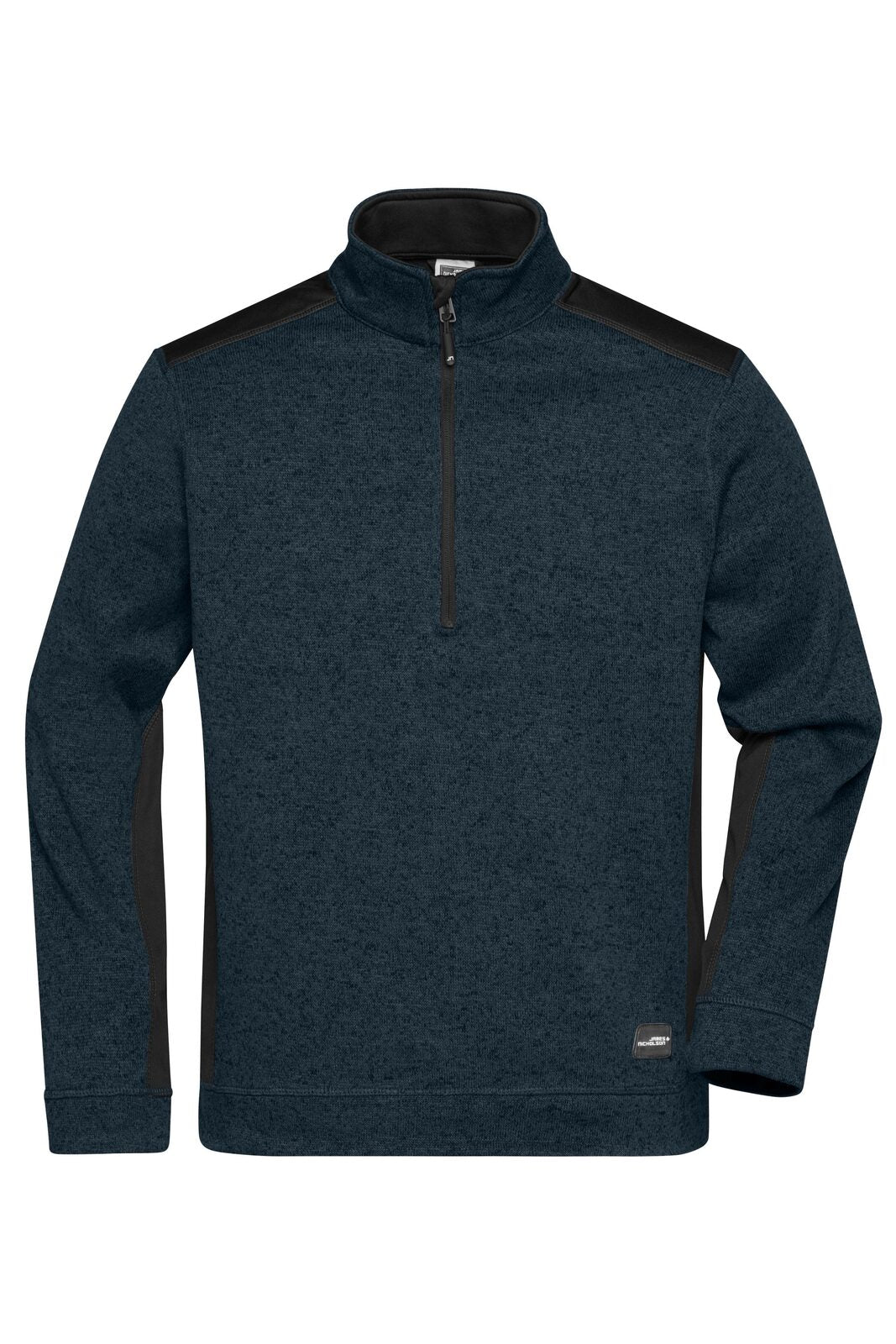 Knitted Workwear Fleece Half-Zip - Strong Herren – Daiber – Farbe navy/navy – individuell veredelbar