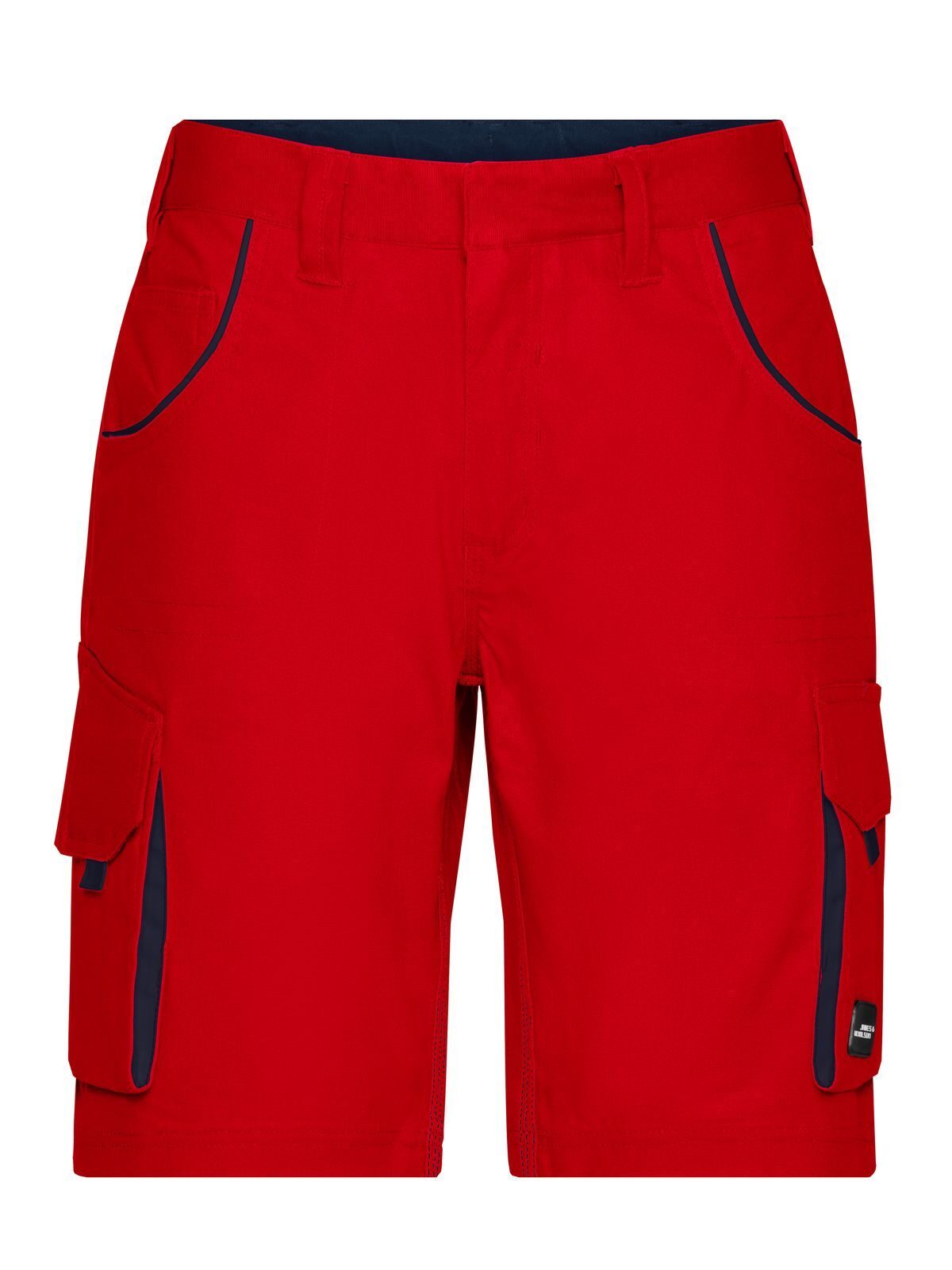 Workwear Bermudas - Color Herren Hose / Rock – Daiber – Farbe red/navy – individuell veredelbar
