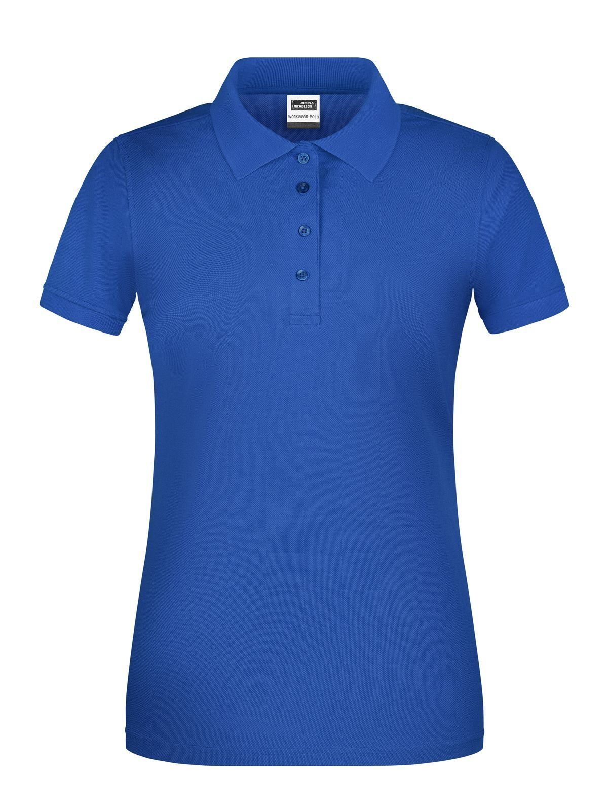 Ladies' BIO Workwear Polo Damen Poloshirt – Daiber – Farbe Royalblau – individuell veredelbar
