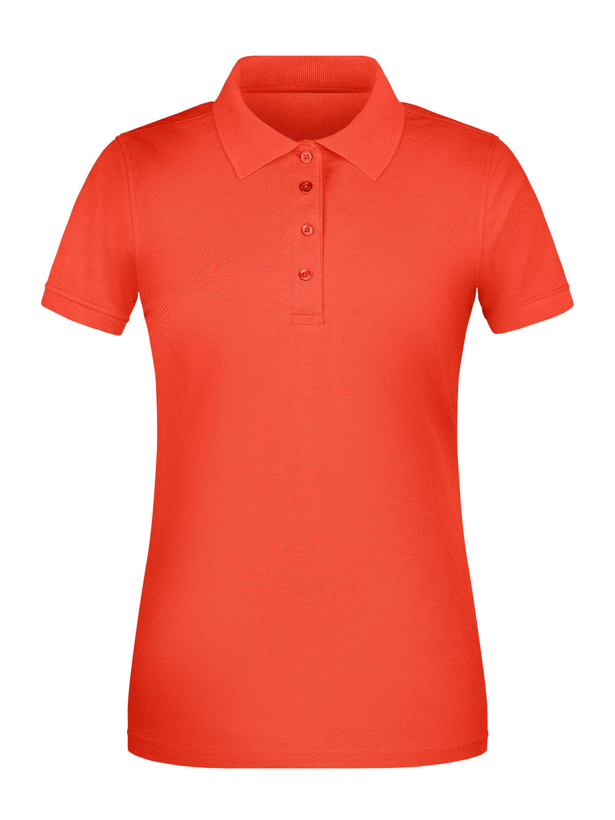 Ladies' BIO Workwear Polo Damen Poloshirt – Daiber – Farbe spicy-orange – individuell veredelbar