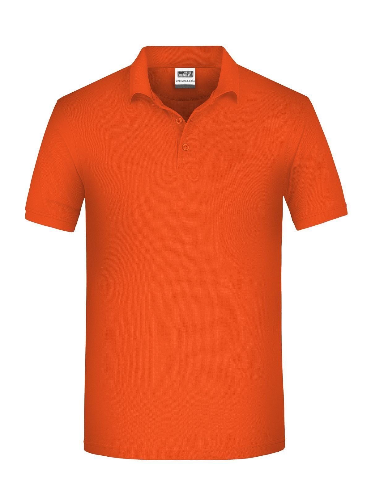 BIO Workwear Polo Herren Poloshirt – Daiber – Farbe Orange – individuell veredelbar