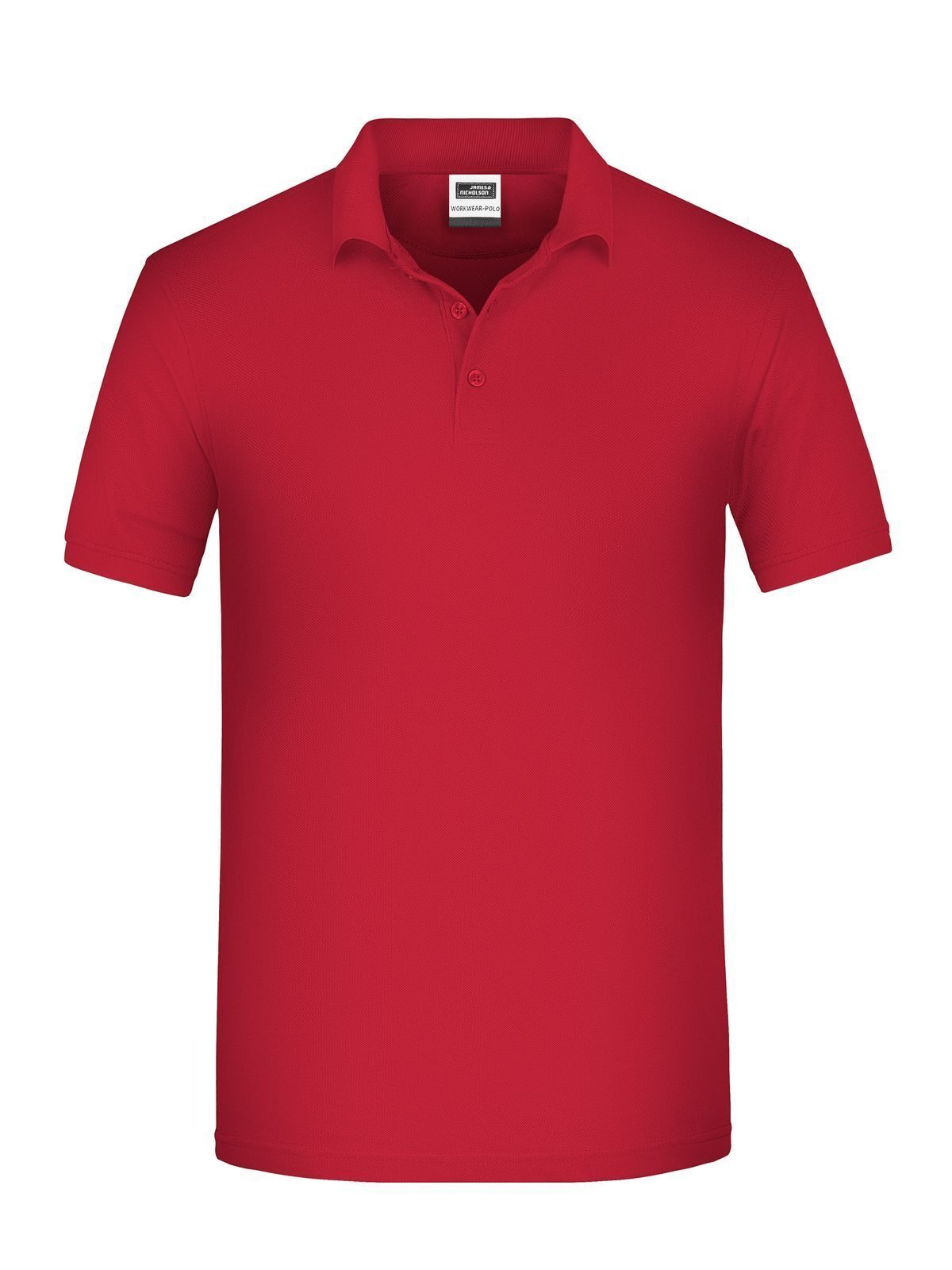 BIO Workwear Polo Herren Poloshirt – Daiber – Farbe Rot – individuell veredelbar