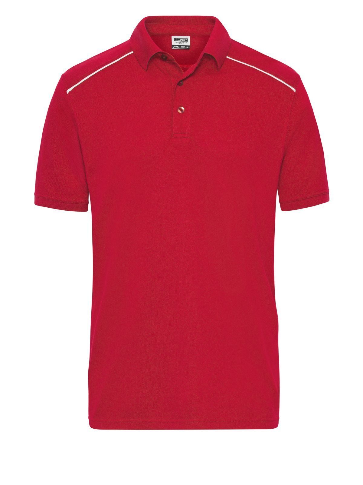 Workwear Polo - Solid Herren Poloshirt – Daiber – Farbe Rot – individuell veredelbar