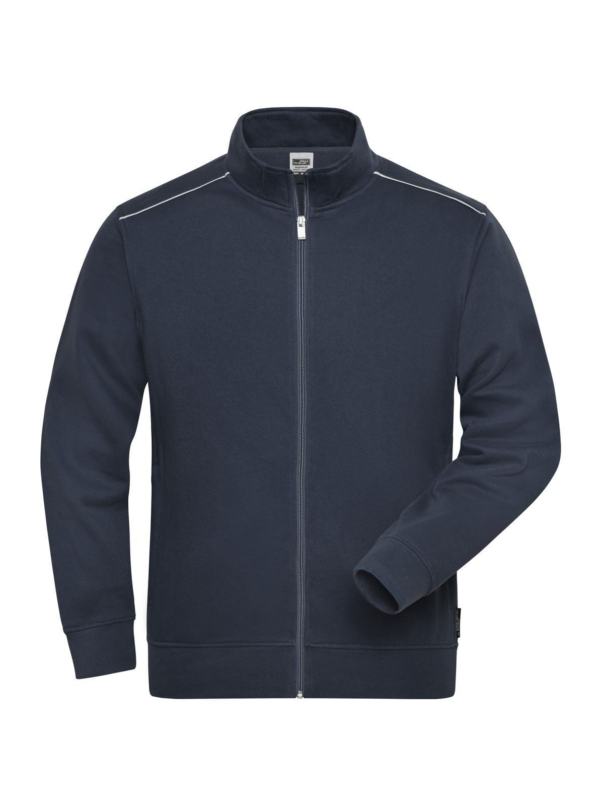 Workwear Sweat-Jacket - Solid Herren Sweatshirt / Hoodie – Daiber – Farbe Navy – individuell veredelbar