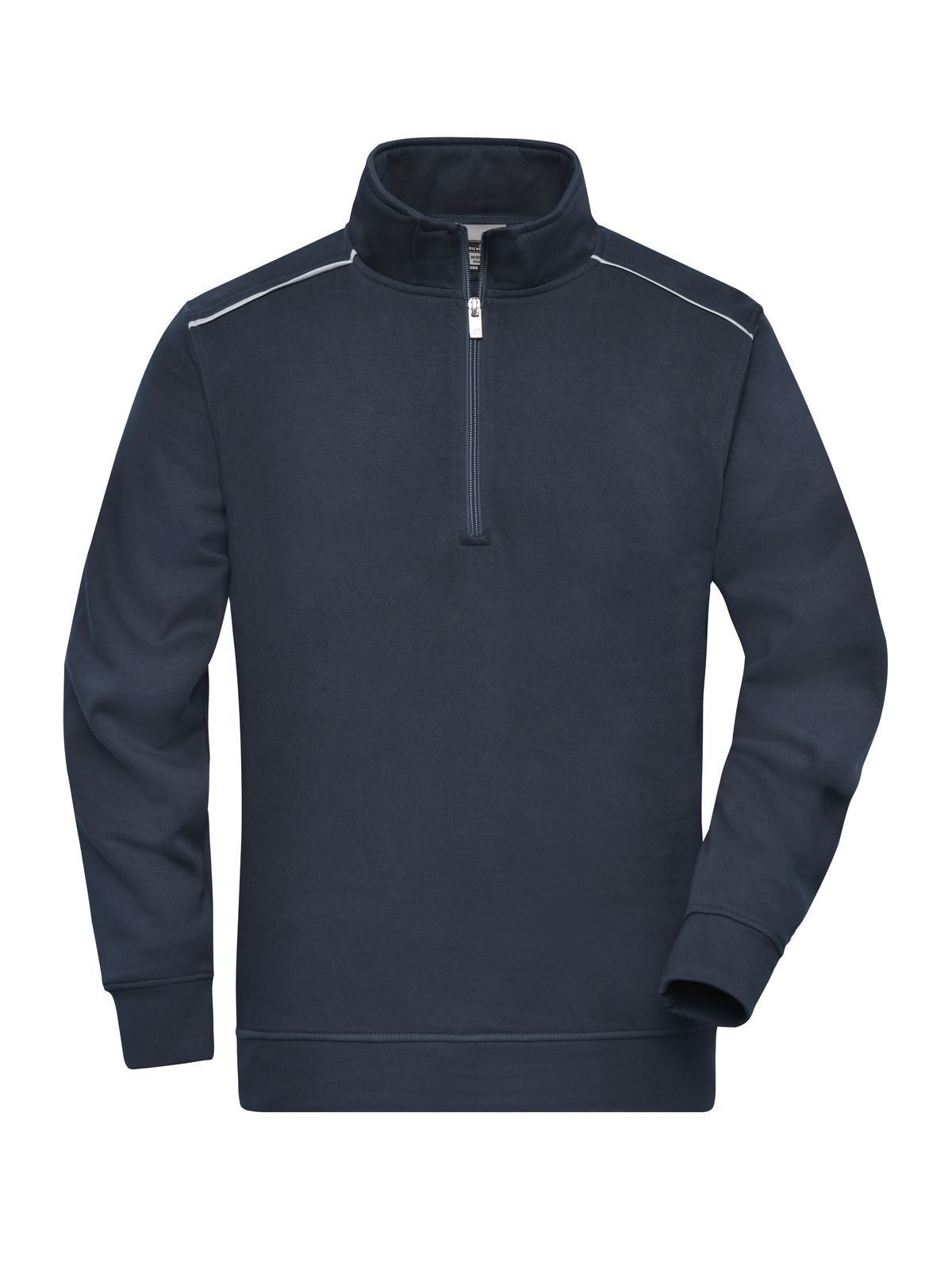 Workwear Half-zip Sweat - Solid Sweatshirt / Hoodie – Daiber – Farbe Navy – individuell veredelbar