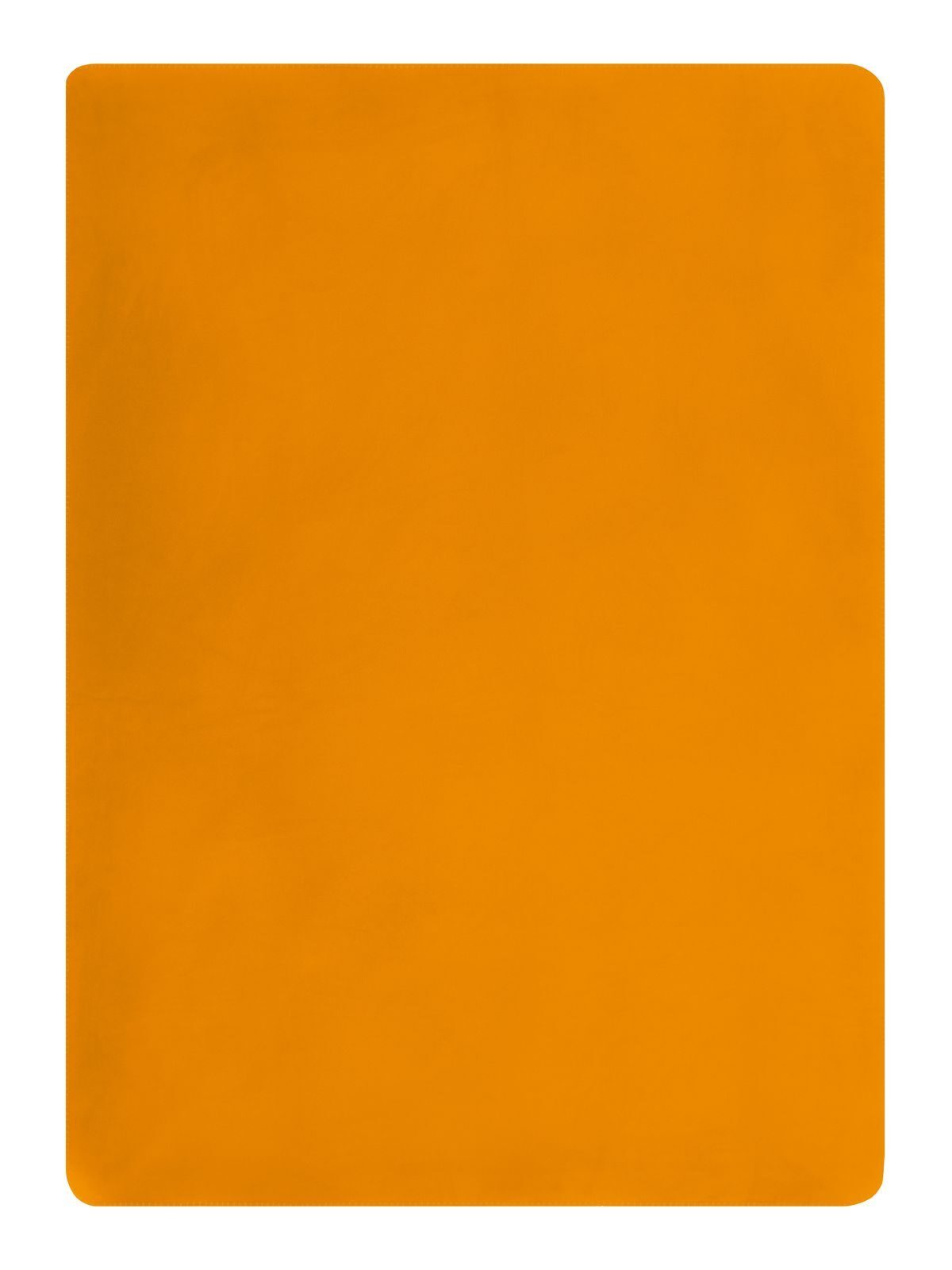 Fleece Blanket Herren Handtuch – Daiber – Farbe Orange – individuell veredelbar