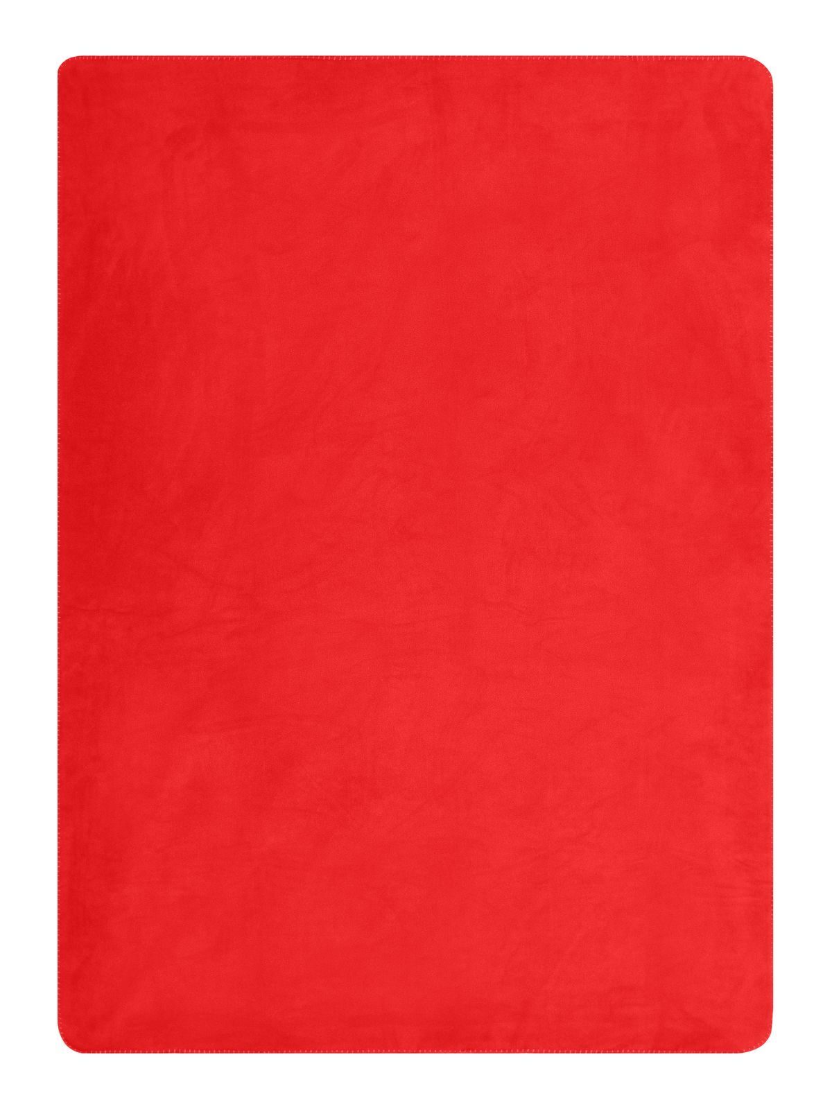 Fleece Blanket Herren Handtuch – Daiber – Farbe Rot – individuell veredelbar