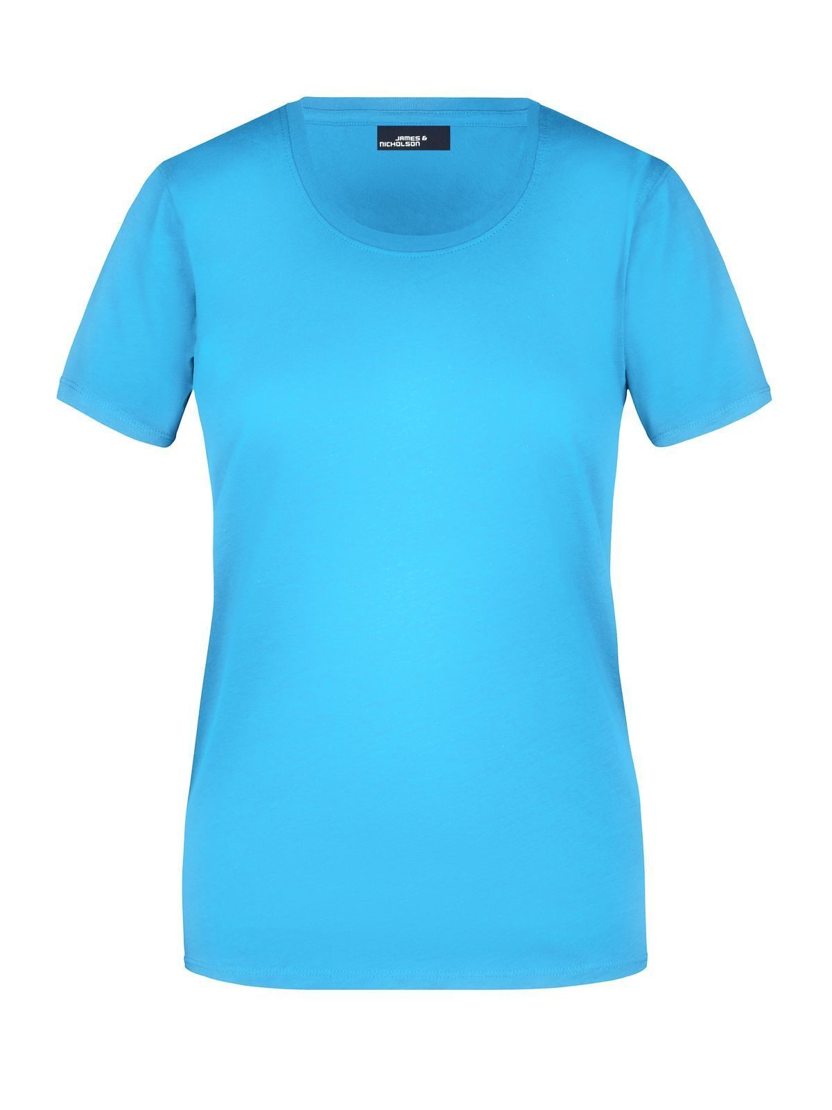 Ladies' Basic-T Damen T-Shirt – Daiber – Farbe Aqua – individuell veredelbar