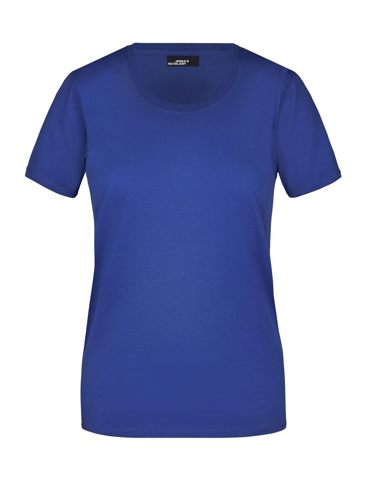 Ladies' Basic-T Damen T-Shirt – Daiber – Farbe dark royal – individuell veredelbar