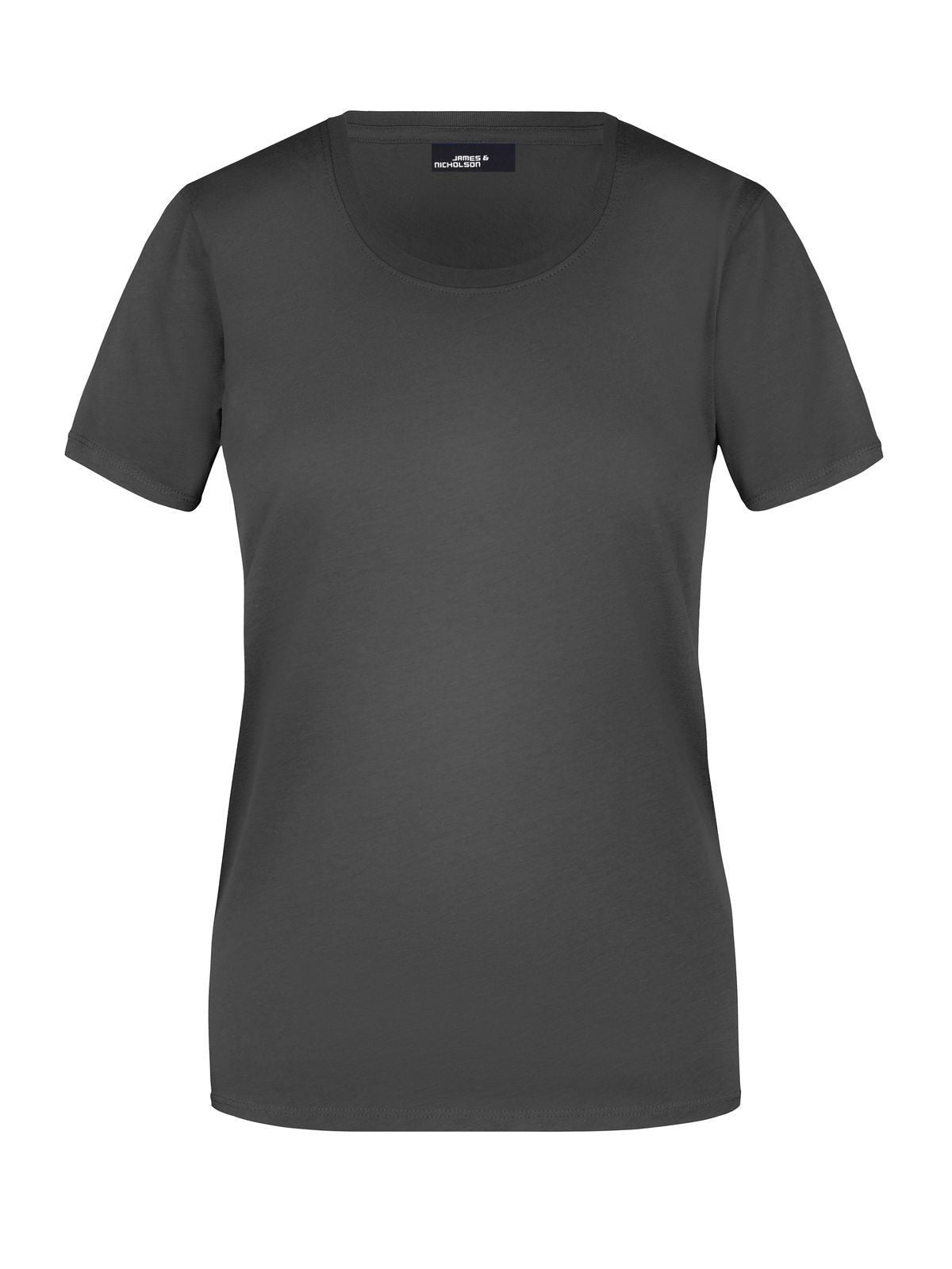 Ladies' Basic-T Damen T-Shirt – Daiber – Farbe graphite – individuell veredelbar