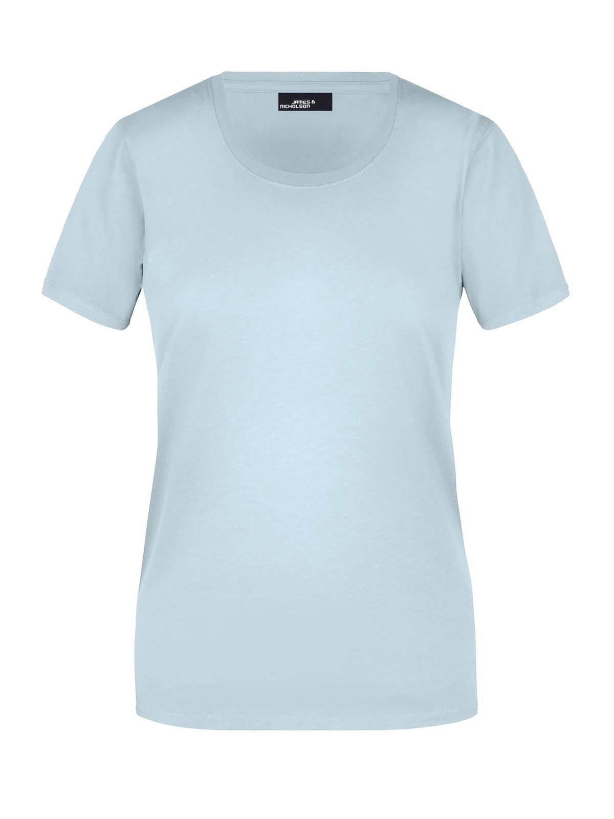 Ladies' Basic-T Damen T-Shirt – Daiber – Farbe light-blue – individuell veredelbar