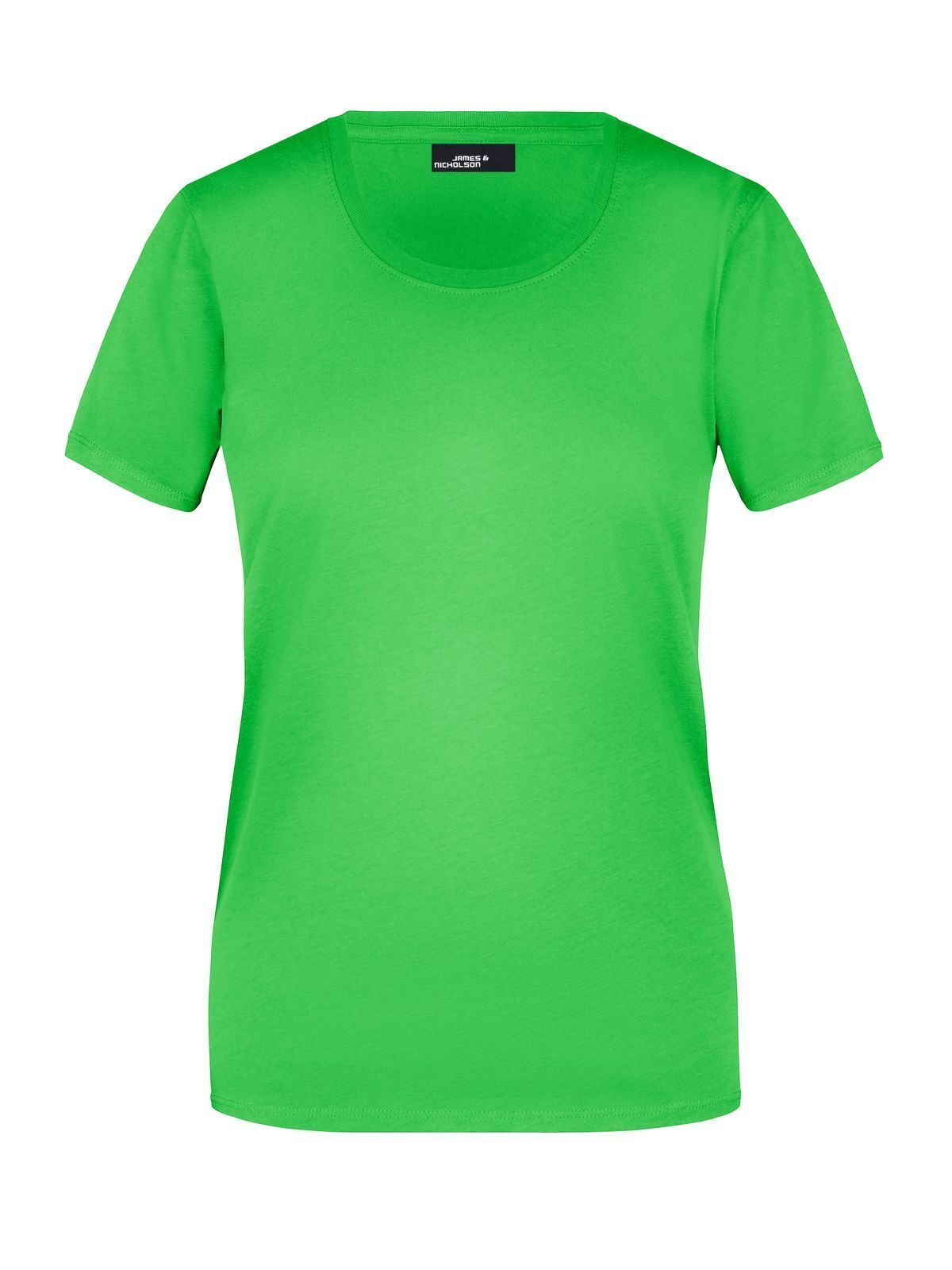Ladies' Basic-T Damen T-Shirt – Daiber – Farbe lime-green – individuell veredelbar