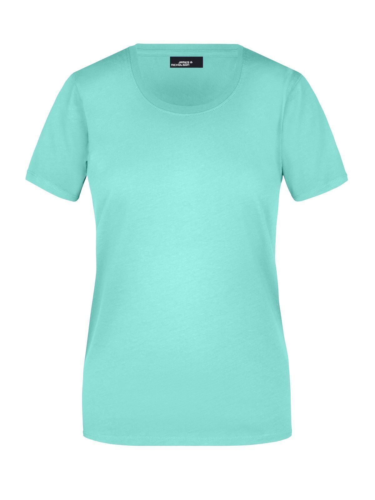 Ladies' Basic-T Damen T-Shirt – Daiber – Farbe Mint – individuell veredelbar