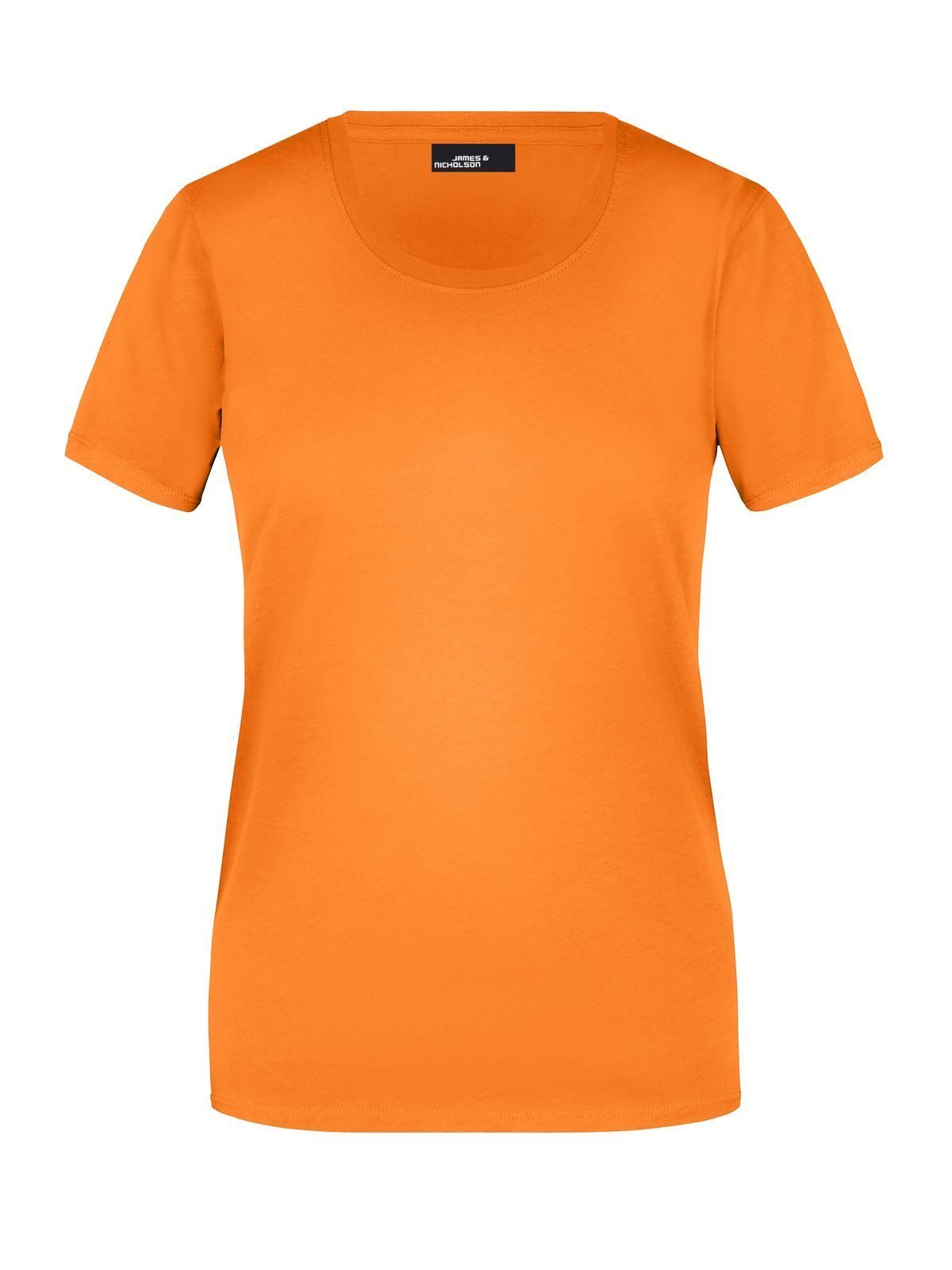 Ladies' Basic-T Damen T-Shirt – Daiber – Farbe Orange – individuell veredelbar