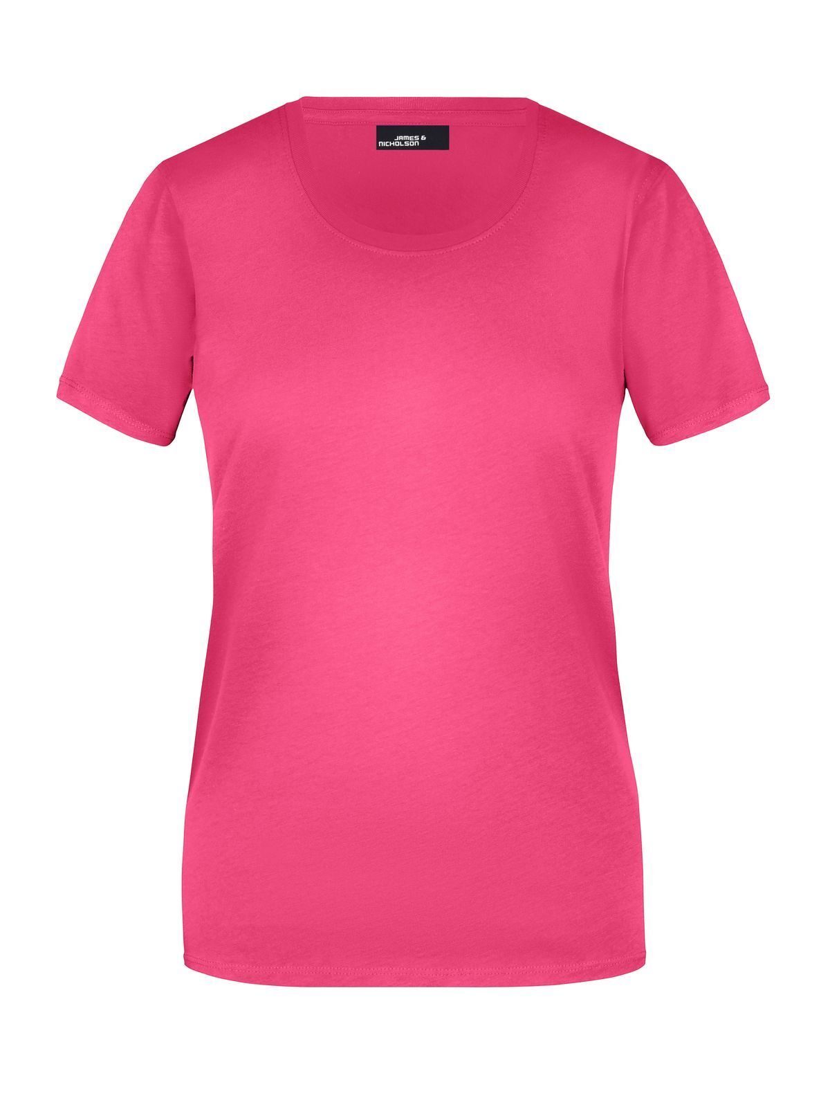 Ladies' Basic-T Damen T-Shirt – Daiber – Farbe Pink – individuell veredelbar