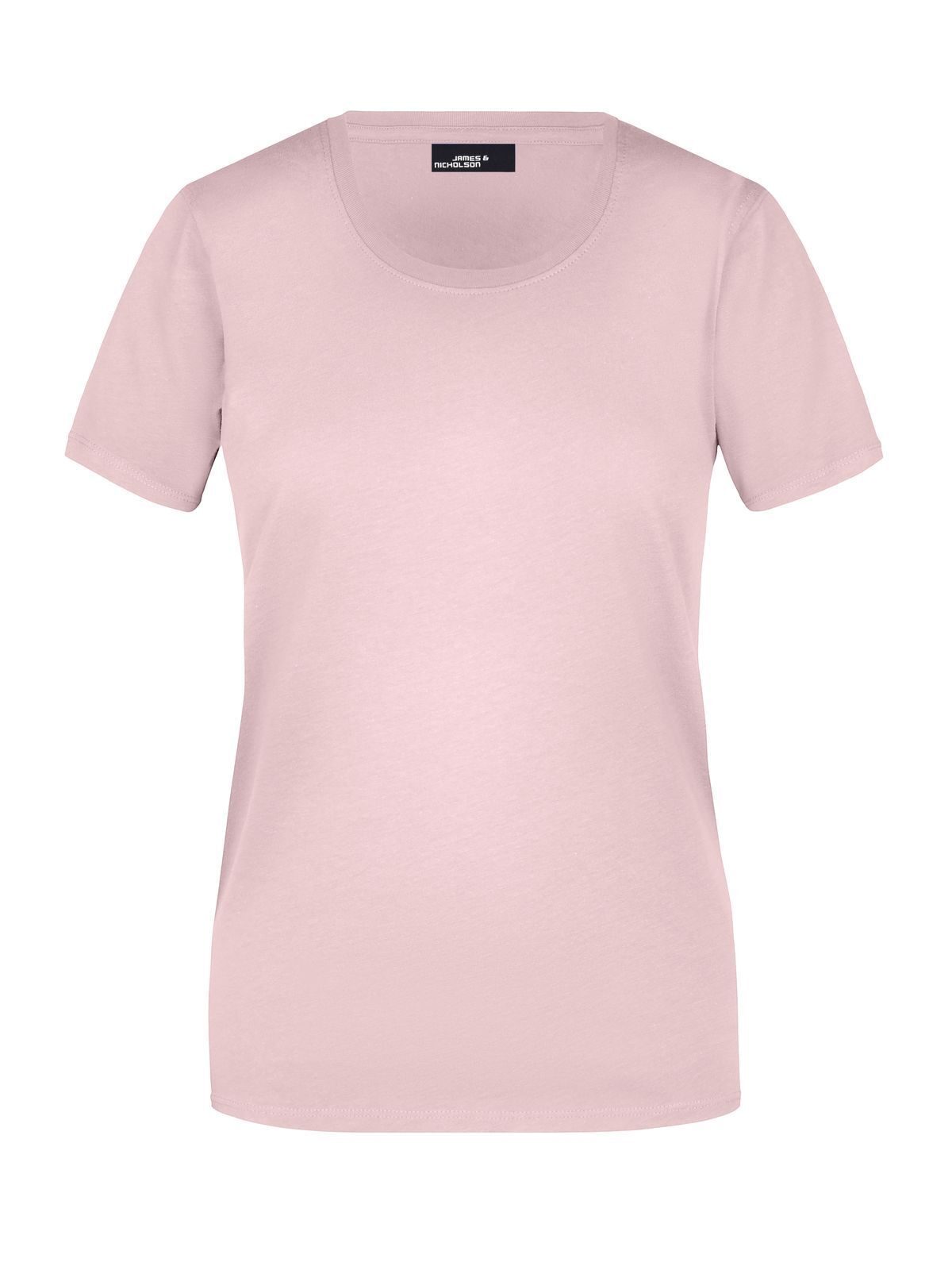 Ladies' Basic-T Damen T-Shirt – Daiber – Farbe rose – individuell veredelbar