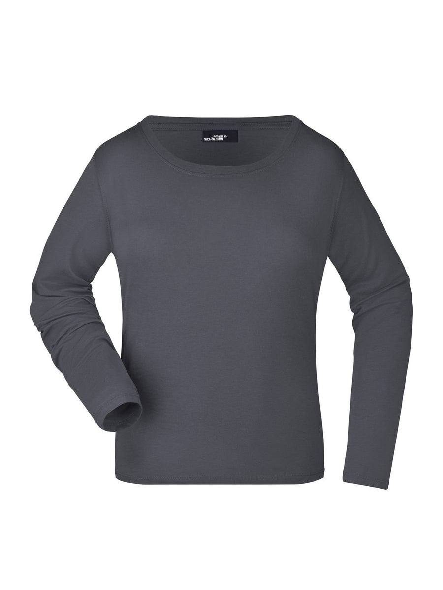 Ladies' Long-Sleeved Medium Damen T-Shirt – Daiber