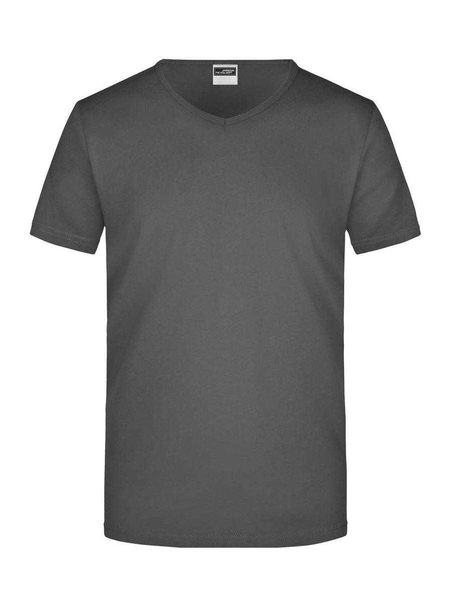 Slim Fit V-T Herren T-Shirt – Daiber