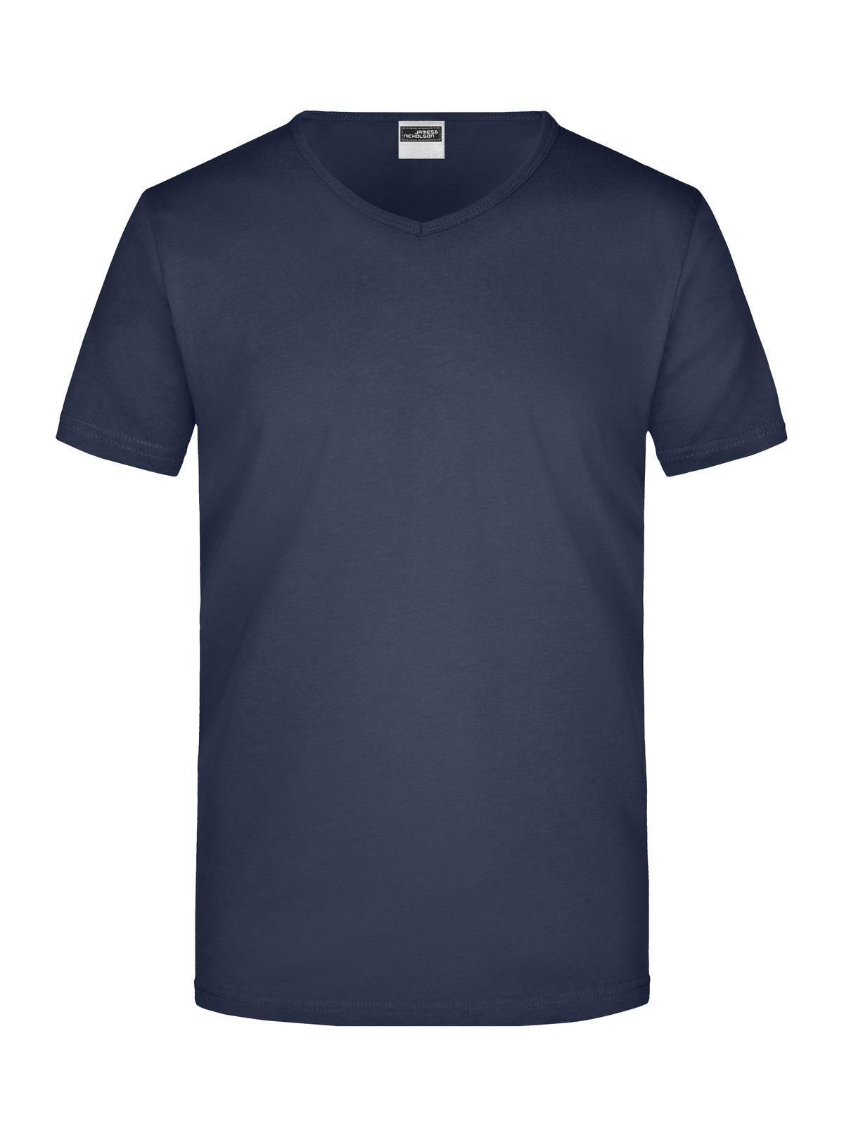 Slim Fit V-T Herren T-Shirt – Daiber – Farbe Navy – individuell veredelbar
