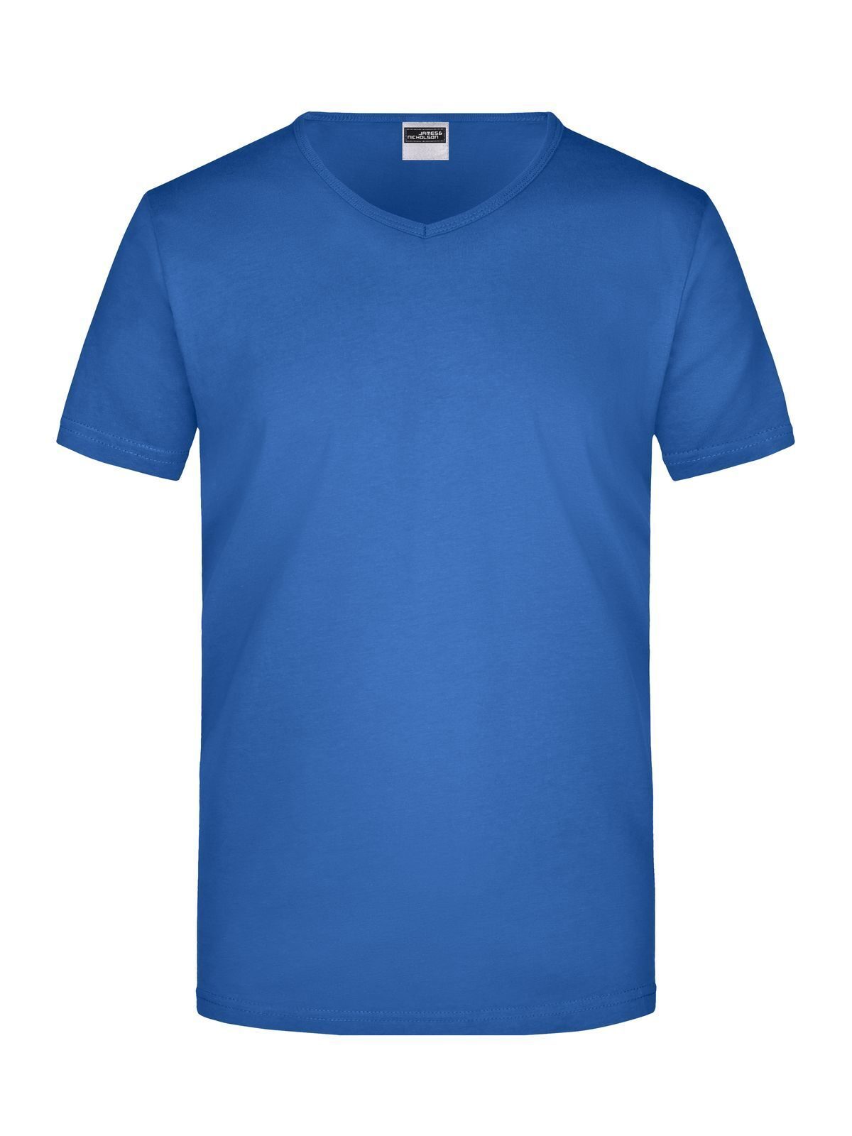 Slim Fit V-T Herren T-Shirt – Daiber – Farbe Royalblau – individuell veredelbar
