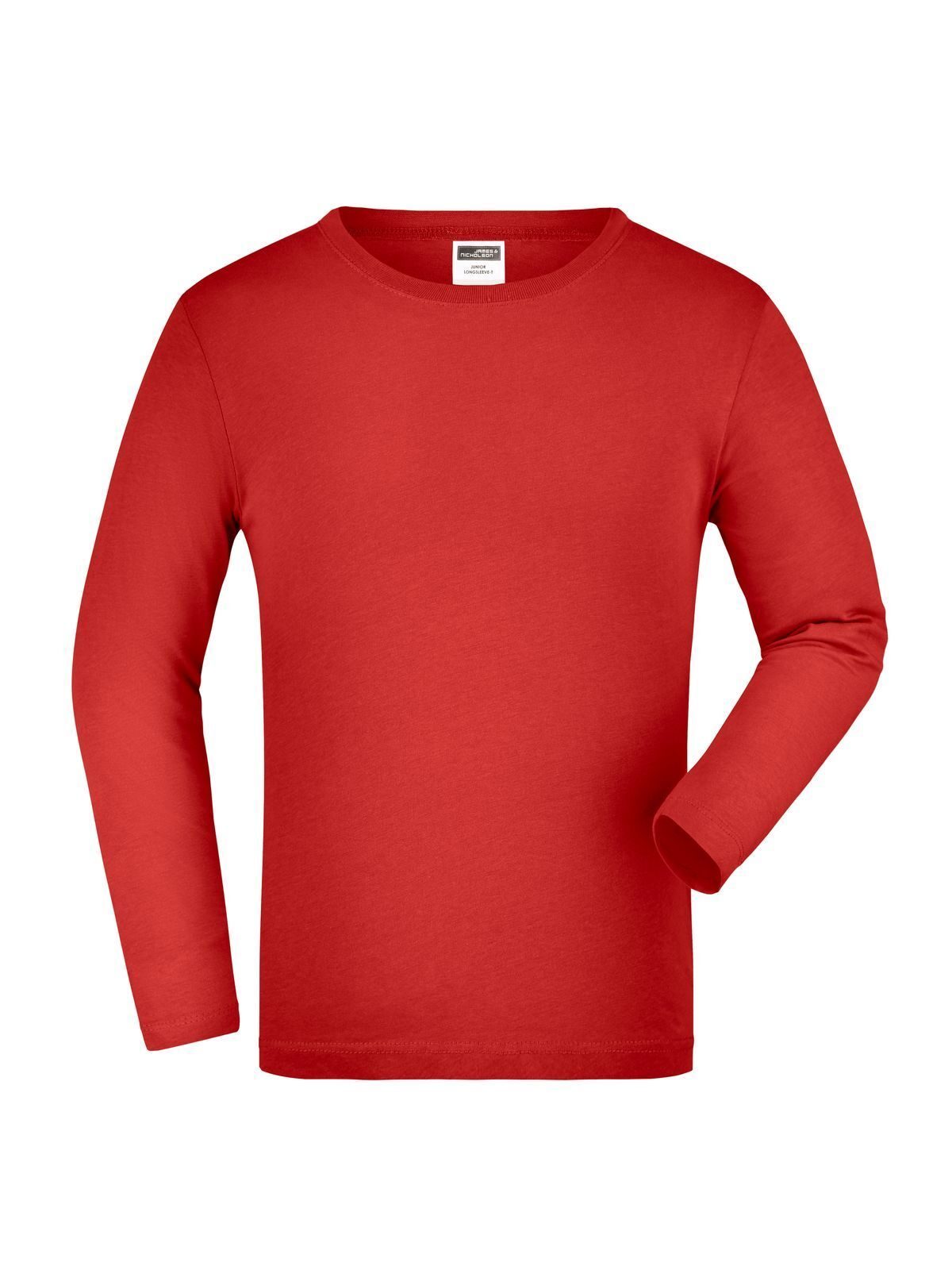 Junior Long-Sleeved Medium Kinder T-Shirt – Daiber – Farbe Rot – individuell veredelbar
