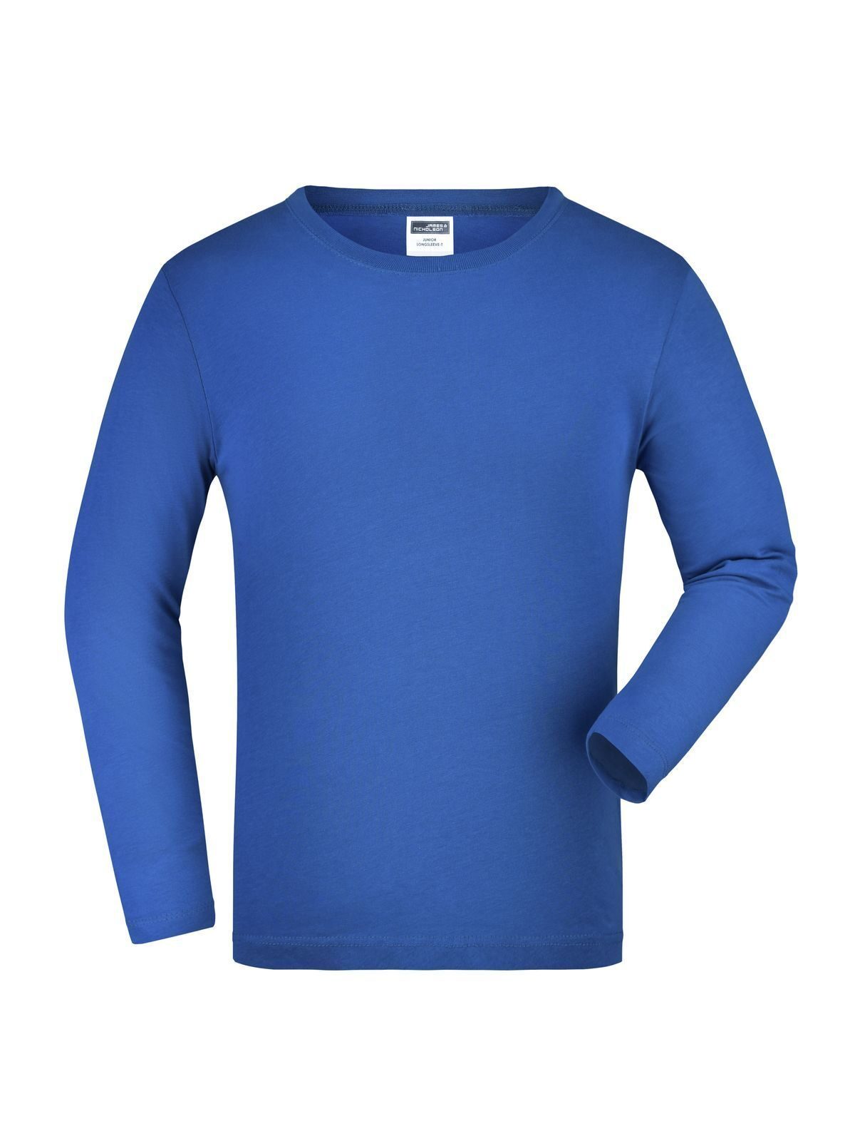 Junior Long-Sleeved Medium Kinder T-Shirt – Daiber – Farbe Royalblau – individuell veredelbar