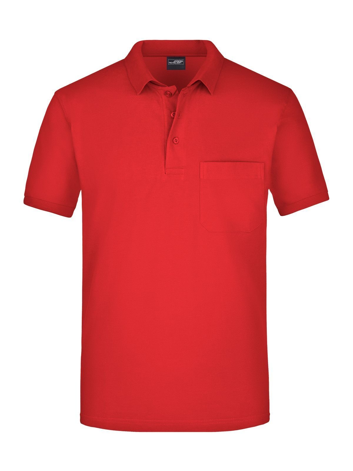 Polo Pocket Herren Poloshirt – Daiber – Farbe Rot – individuell veredelbar