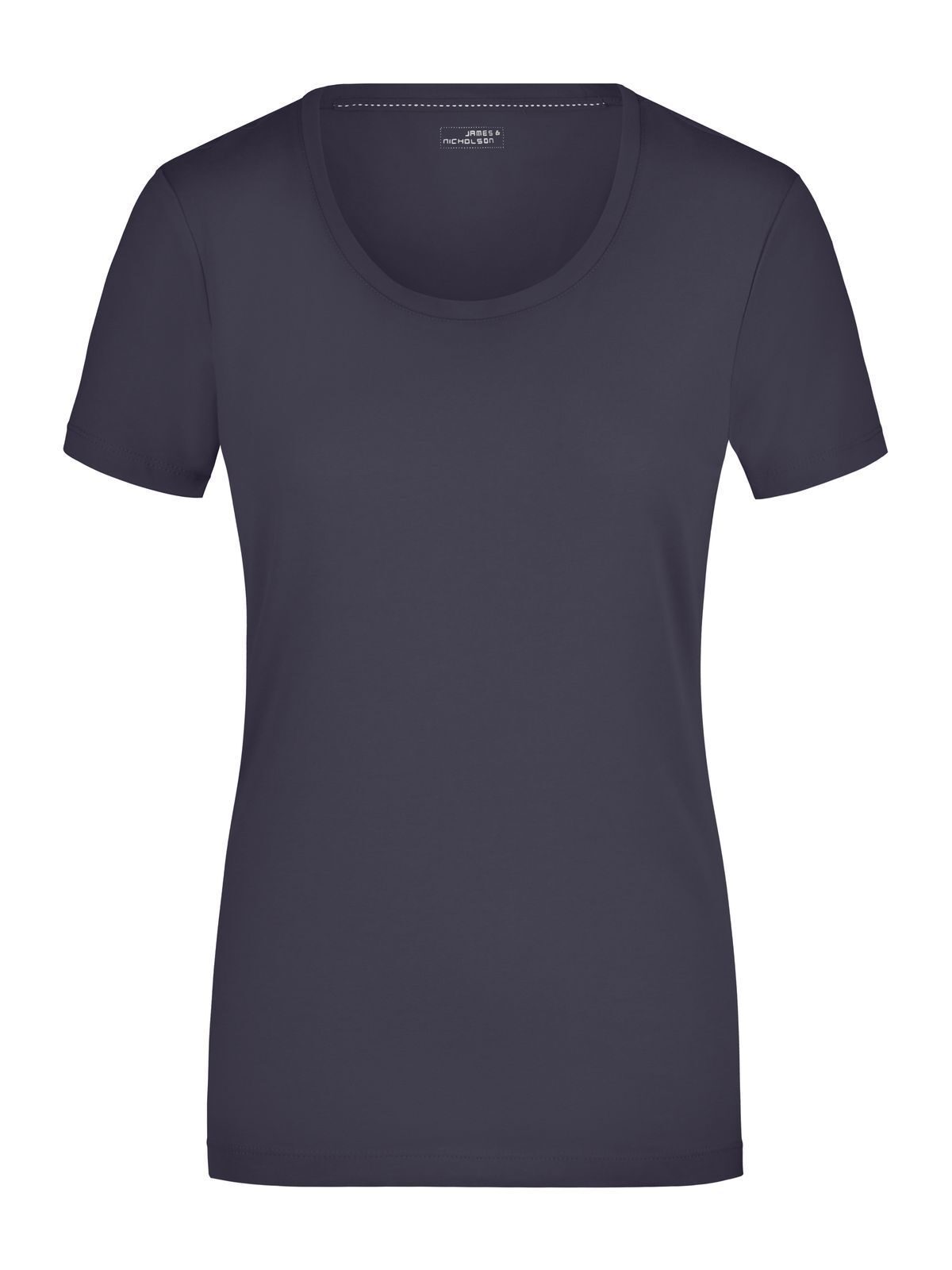 Ladies' Stretch Round-T Damen T-Shirt – Daiber – Farbe Navy – individuell veredelbar