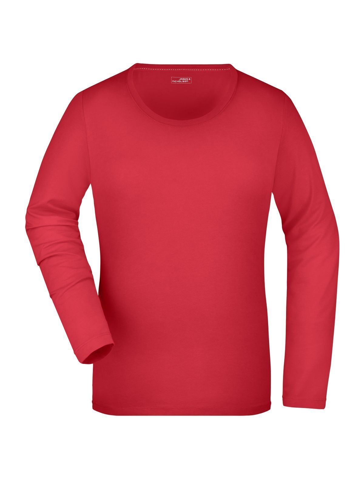 Ladies' Stretch Long-Sleeved Damen T-Shirt – Daiber – Farbe Pink – individuell veredelbar
