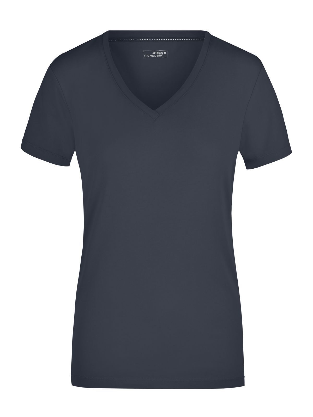 Ladies' Stretch V-T Damen T-Shirt – Daiber – Farbe Navy – individuell veredelbar
