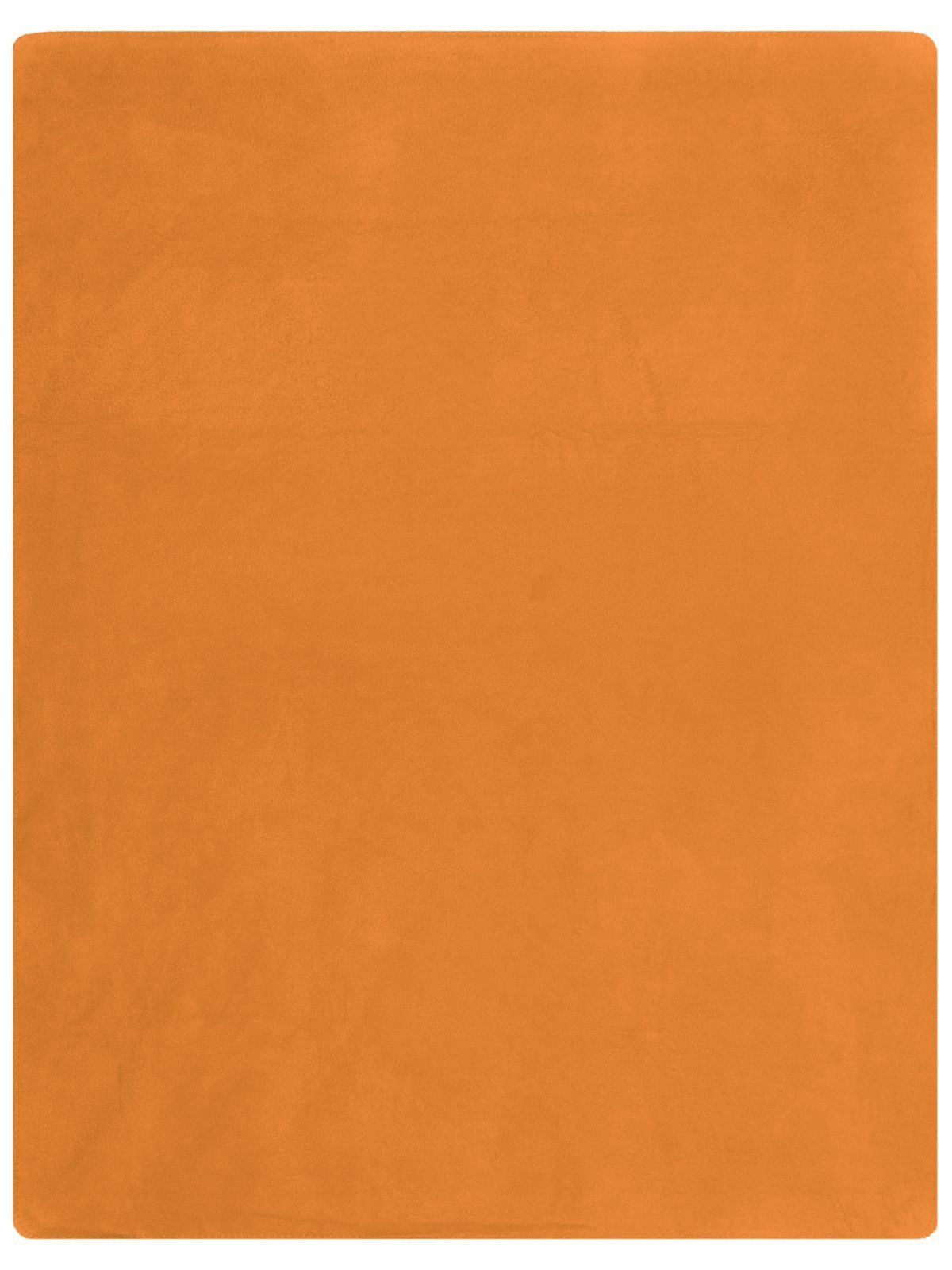 Fleece Blanket 130x170 Handtuch – Daiber – Farbe Orange – individuell veredelbar
