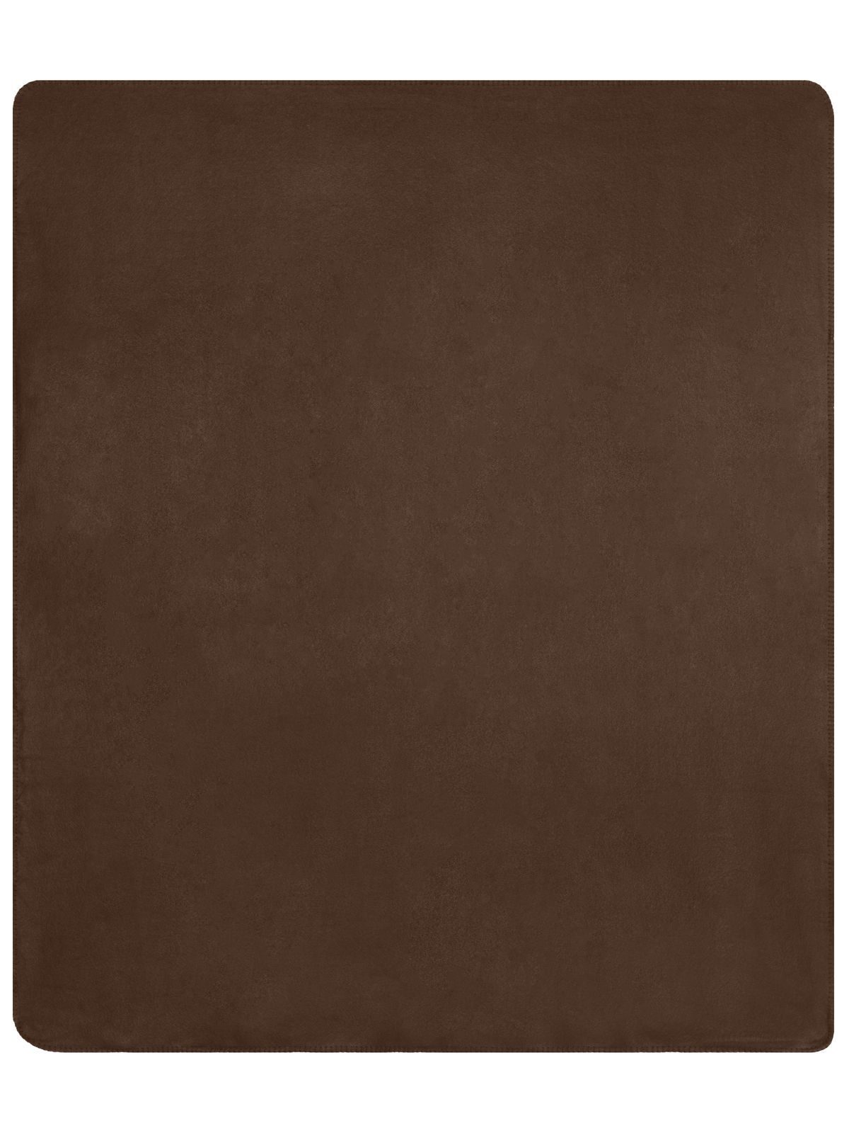 Bonded Fleece Blanket 150x170 Handtuch – Daiber – Farbe brown/cream – individuell veredelbar