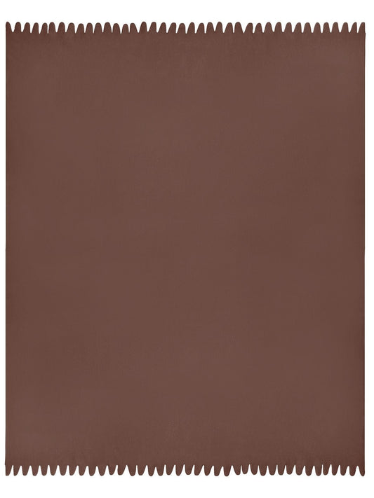 Fleece Blanket 125x150 Herren Handtuch – Daiber – Farbe Braun – individuell veredelbar