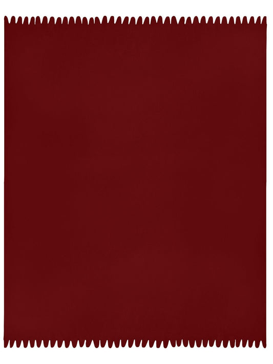 Fleece Blanket 125x150 Herren Handtuch – Daiber – Farbe Bordeaux – individuell veredelbar
