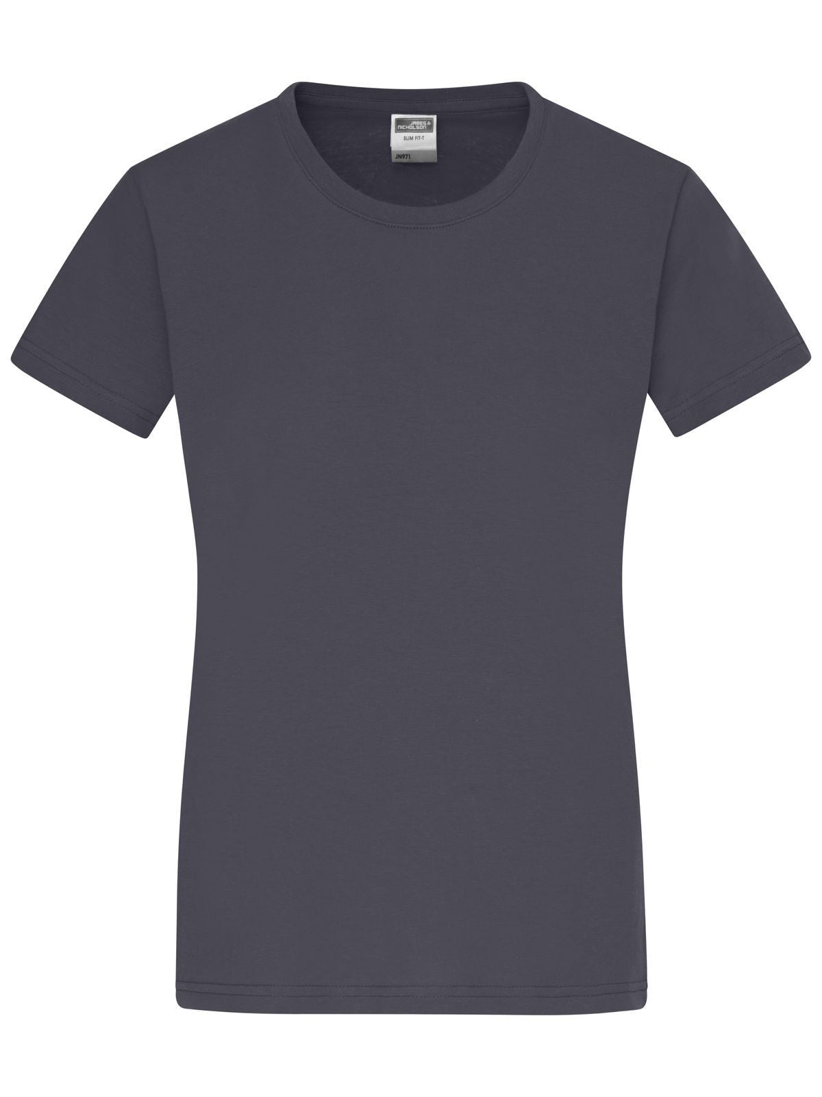 Ladies' Slim Fit-T Damen T-Shirt – Daiber – Farbe graphite – individuell veredelbar