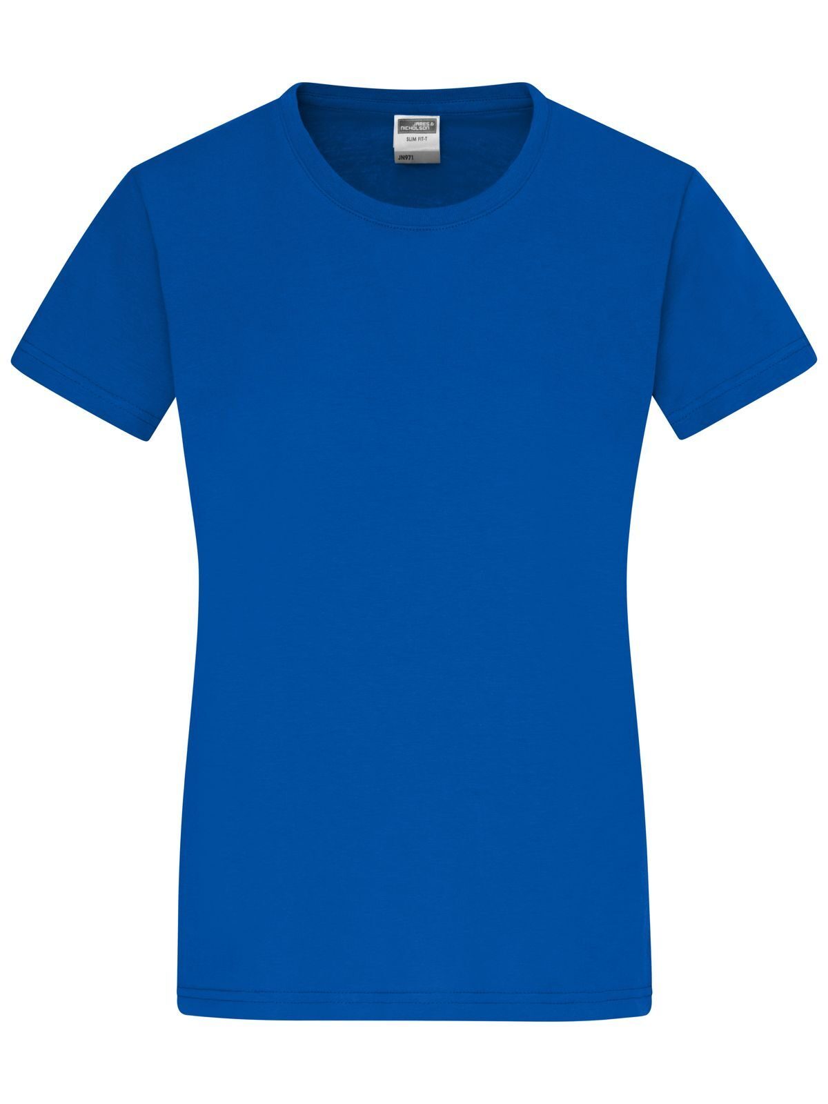 Ladies' Slim Fit-T Damen T-Shirt – Daiber – Farbe Royalblau – individuell veredelbar