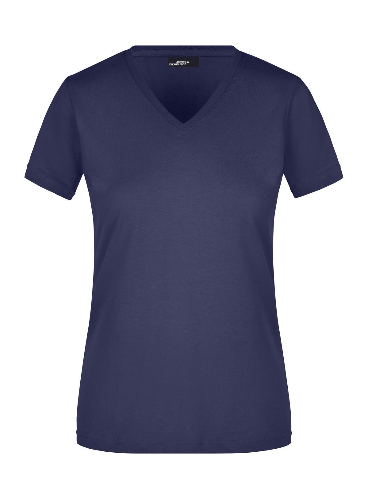 Ladies' Slim Fit V-T Damen T-Shirt – Daiber – Farbe Navy – individuell veredelbar