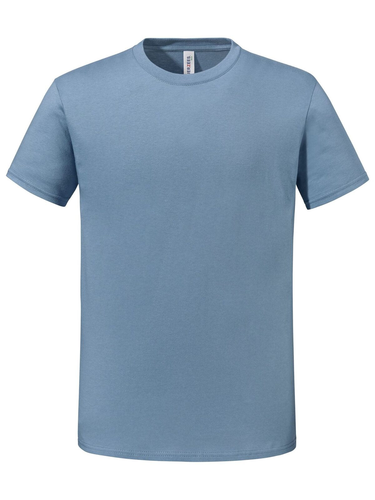 Premium Organic T Herren T-Shirt – Jerzees – Farbe Mineral Blue – individuell veredelbar