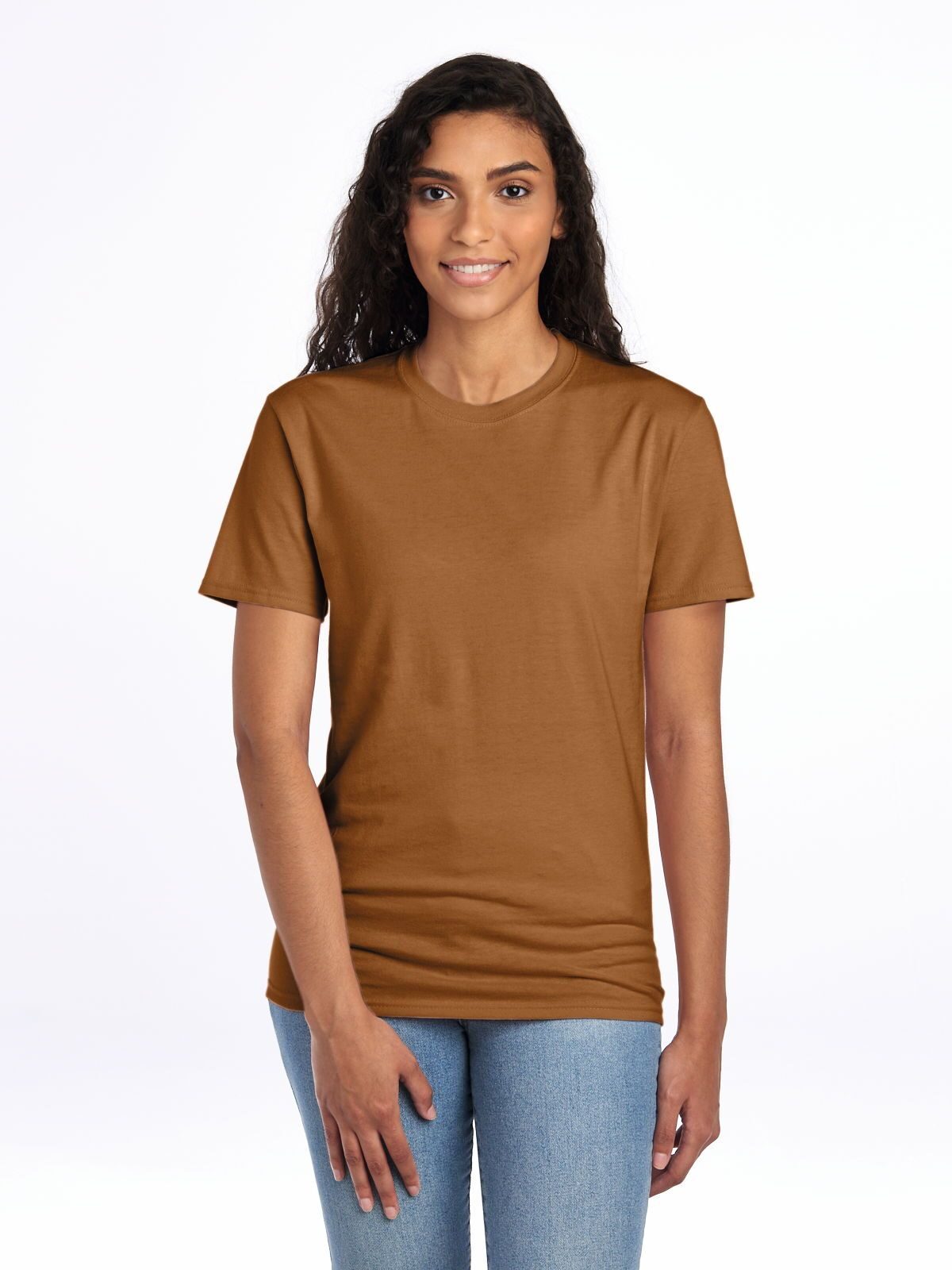 Premium Organic T Herren T-Shirt – Jerzees – Farbe Golden Pecan – individuell veredelbar