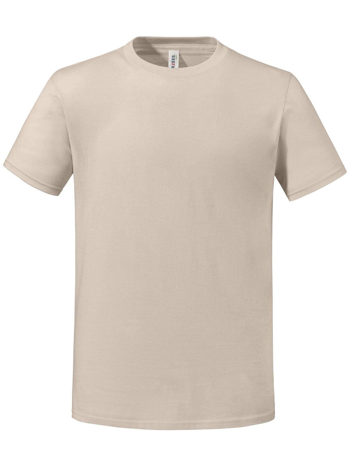Premium Organic T Herren T-Shirt – Jerzees – Farbe Putty – individuell veredelbar