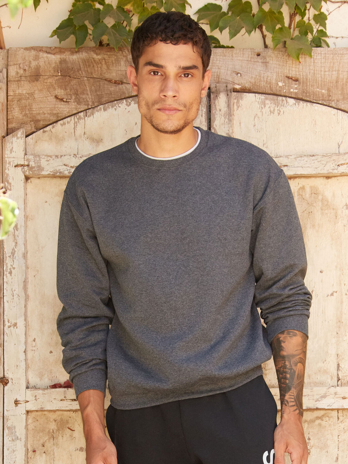 Nublend Sweatshirt Sweatshirt / Hoodie – Jerzees – Farbe True Red – individuell veredelbar