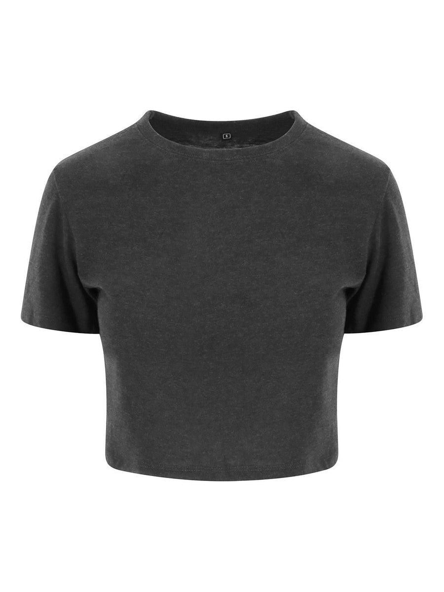 Girlie Tri-Blend Cropped T T-Shirt – Just Ts by AWDis