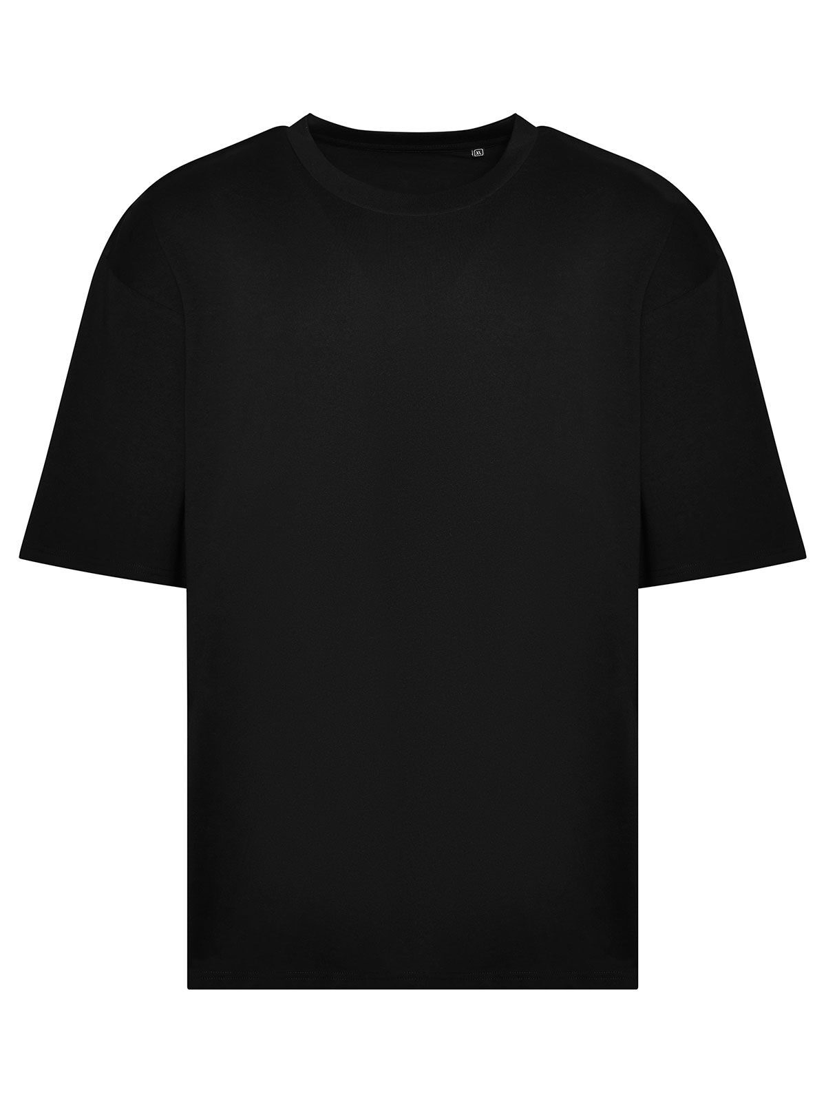 Oversized 100 T T-Shirt – Just Ts by AWDis – Farbe deep black – individuell veredelbar