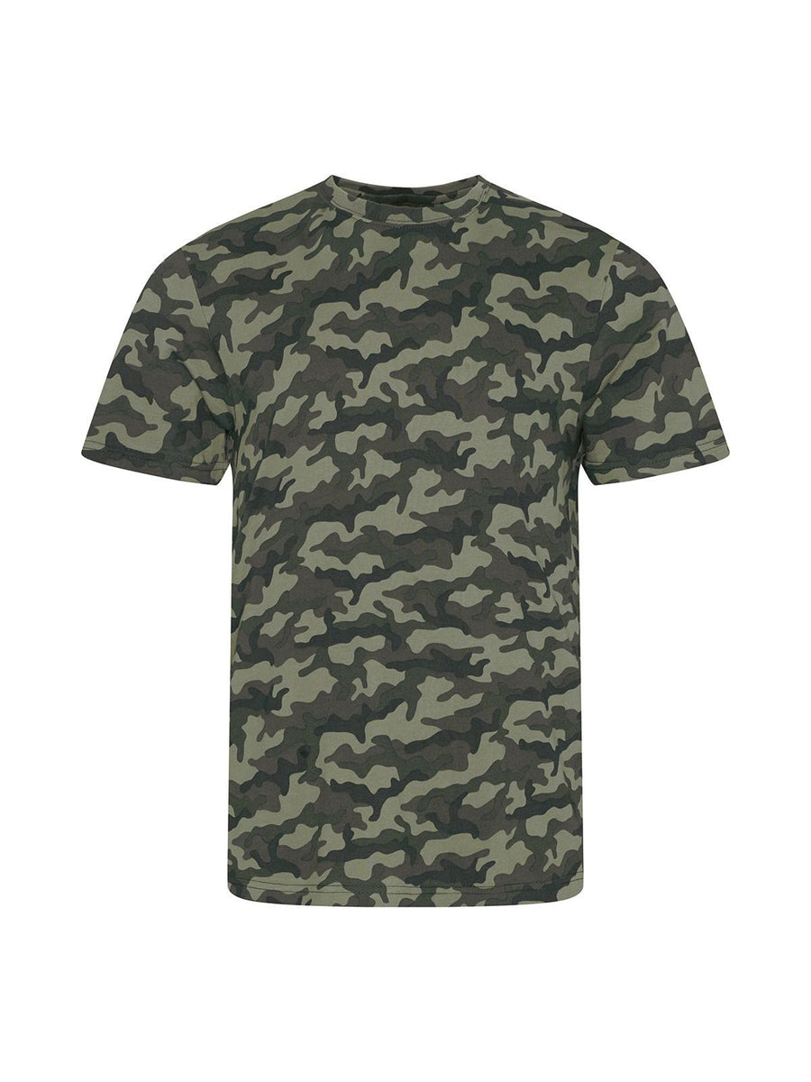 Camo T T-Shirt – Just Ts by AWDis